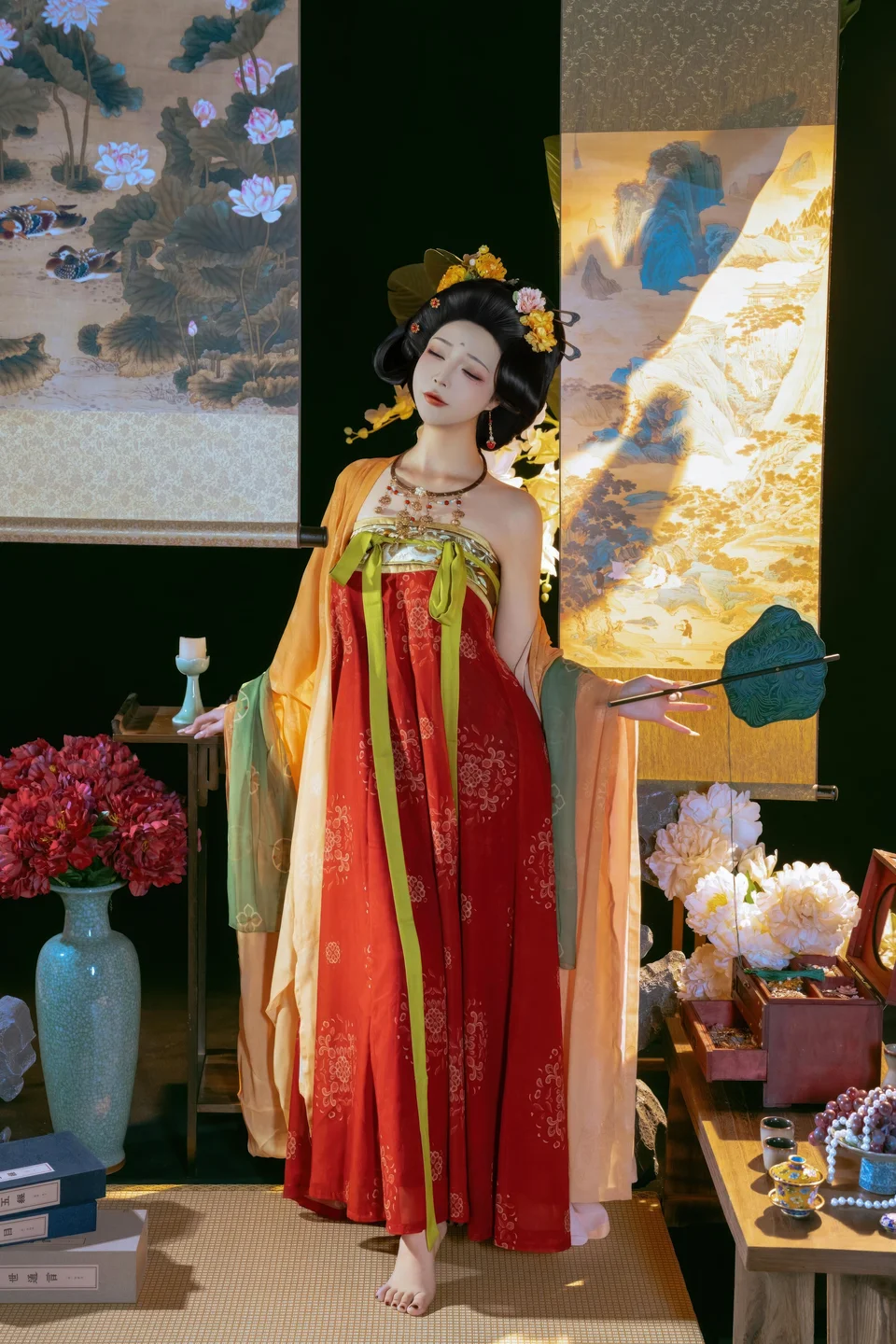 yuuhui玉汇 - 唐宫夜宴 [136P-1.47GB] tg@simisebaisi 【丝足阁】003.webp